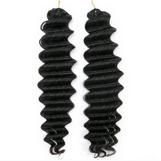 Deep Wave Crochet Hair for Protective Styles