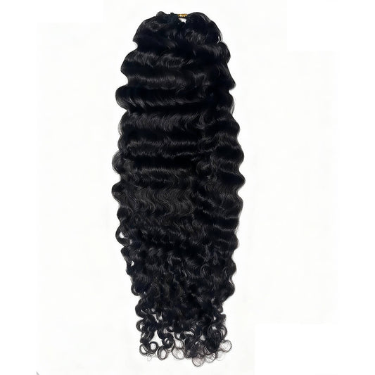 Water Wave Natural Crochet Hair Extensions for Women