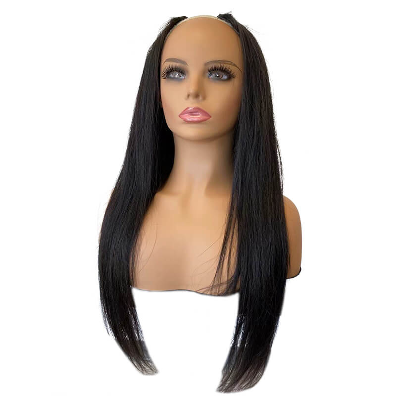 150% Density Brazilian 13x4 U/V Part Human Hair Wig Straight Hair