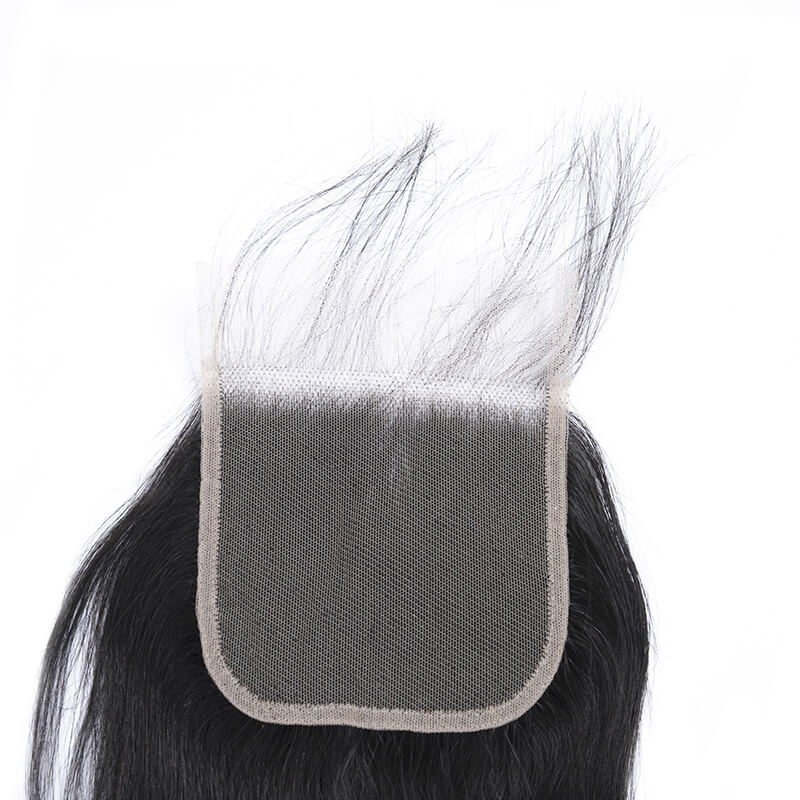 Brazilian 4x4 HD Lace Closure Straight Hair