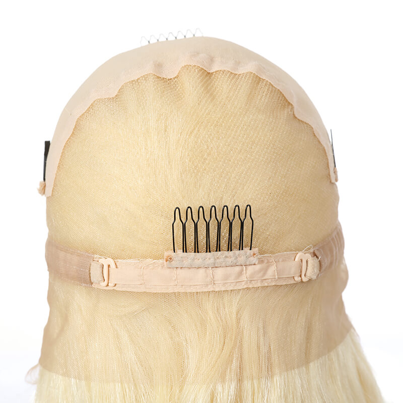 613 BlondeBrazilian 13x4 lace frontal wig's deal straight 150% density
