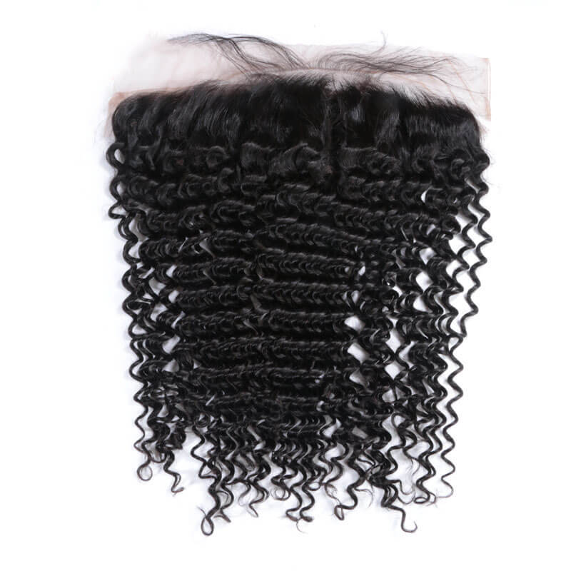Brazilian 13x4 HD Lace Frontal Deep Wave