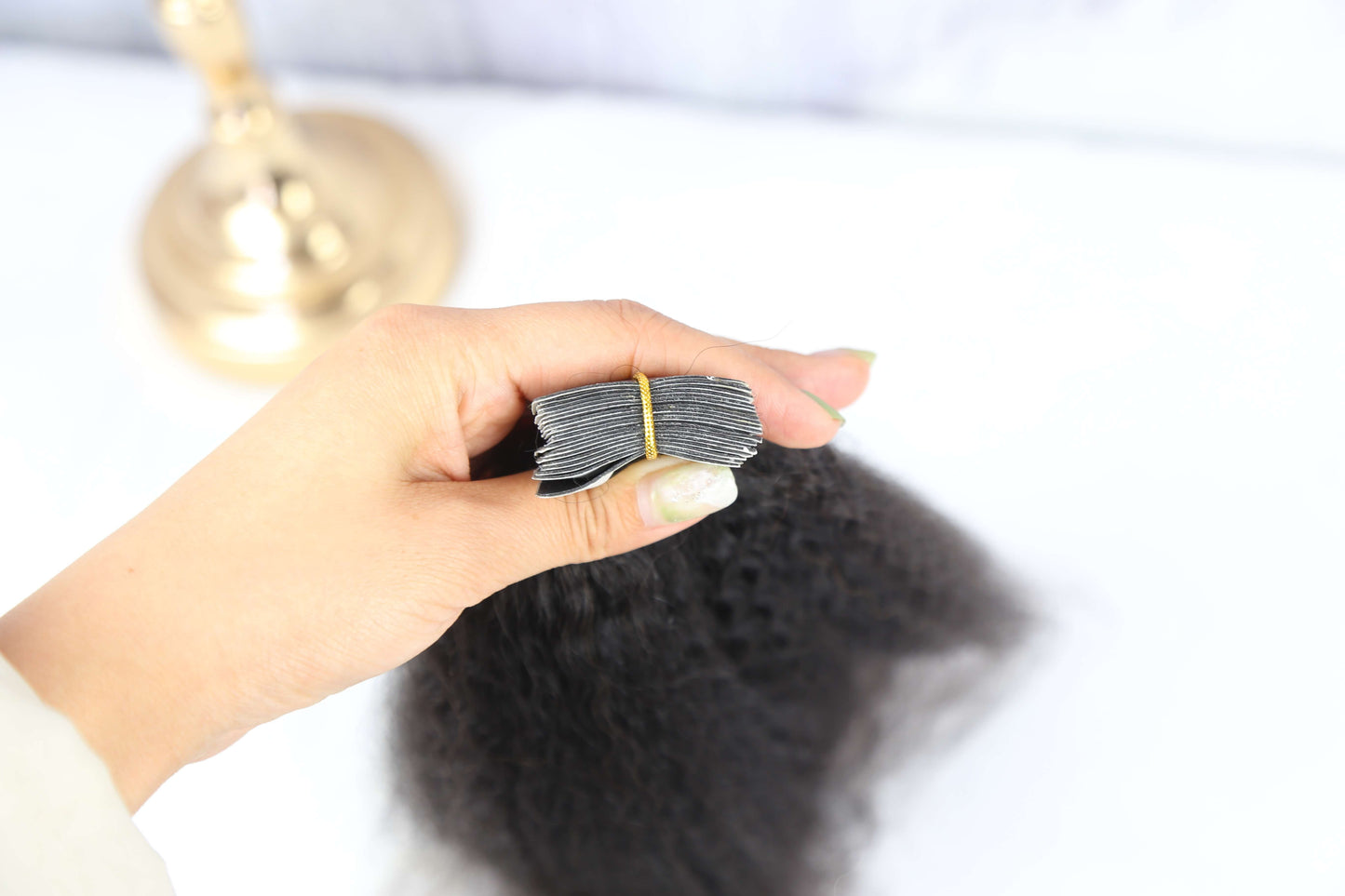 Kinky Straight Tape In Extensions (40 pieces)