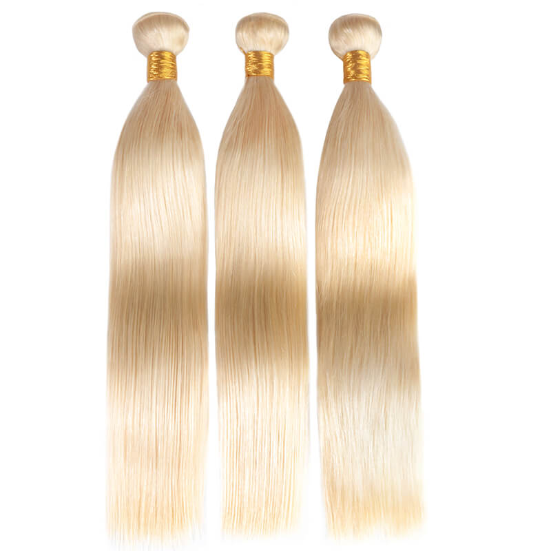 613 Brazilian virgin human hair buldles straight
