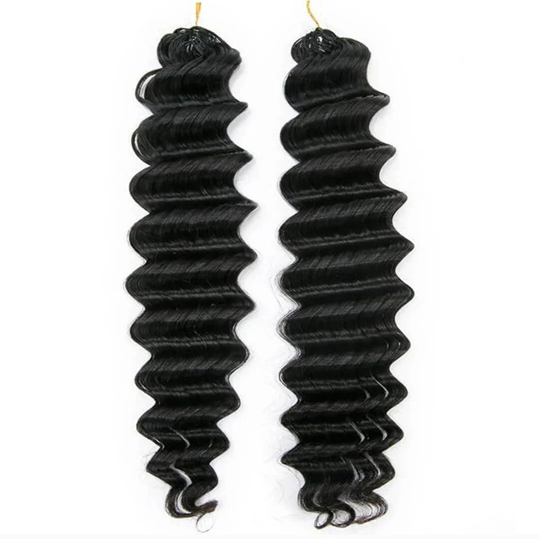 Deep Wave Crochet Hair for Protective Styles