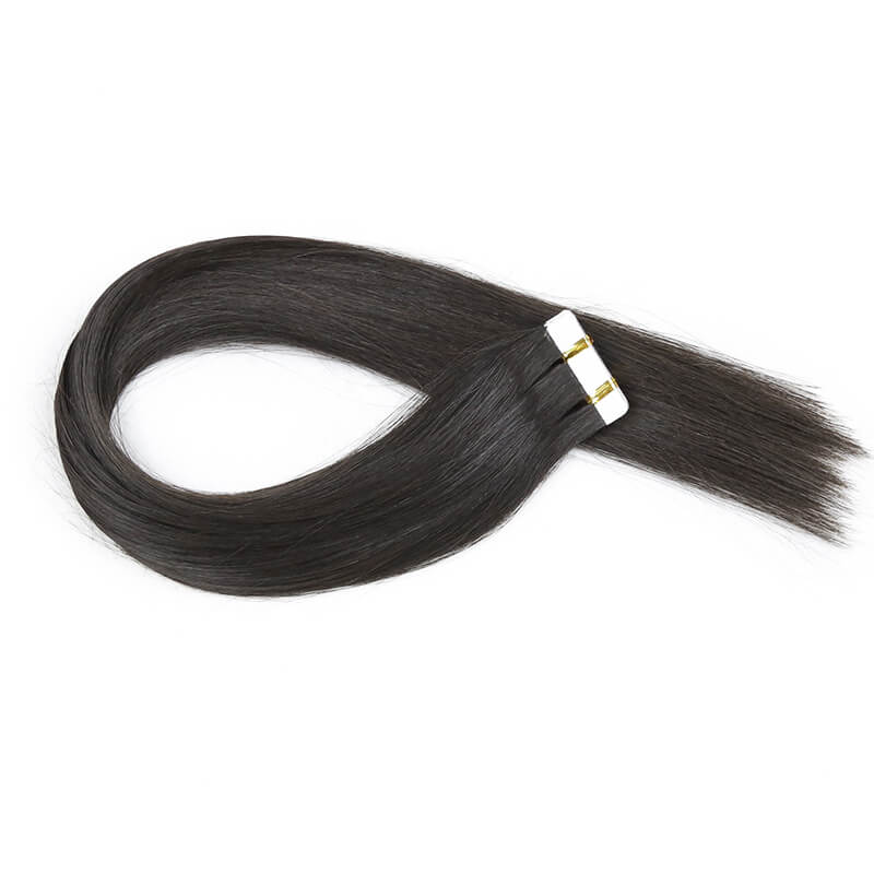 Brazilian tap in human hair extensions straight