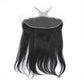 3Pcs Brazilian hair bundles with 13x4 transparent lace frontal straight