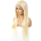 613 BlondeBrazilian 13x4 lace frontal wig's deal straight 150% density 