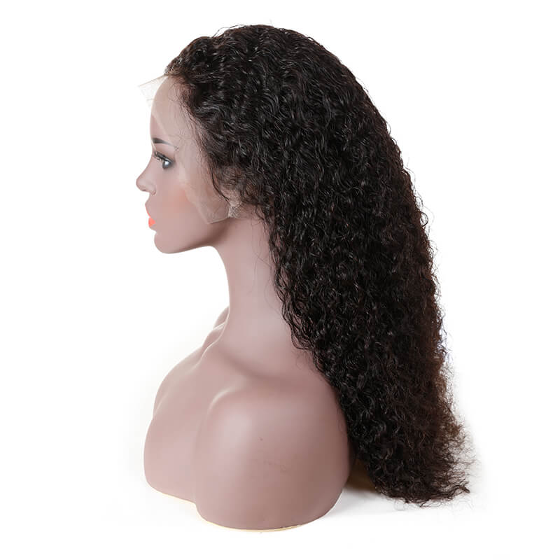 150% density Brazilian 13x4 lace frontal wig's deal water wave