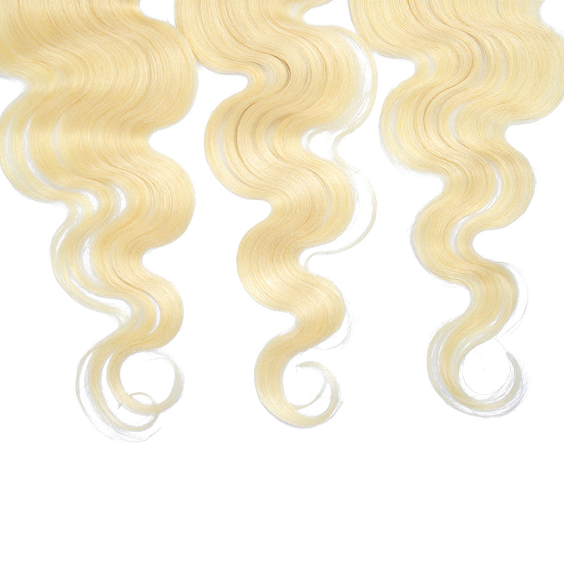 613 Blonde Brazilian 13x4 HD Lace Frontal Body Wave