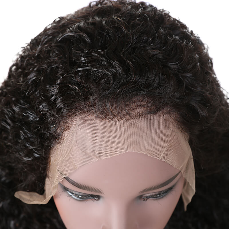 150% density Brazilian 13x4 lace frontal wig's deal water wave