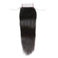 Indian 5x5 lace closure straight braid human hair