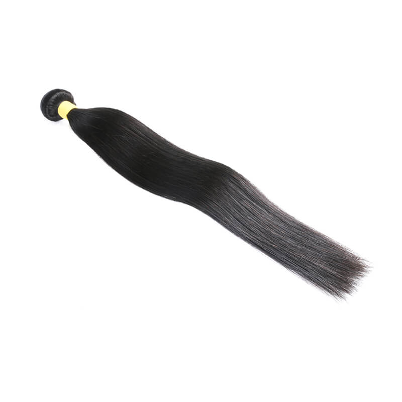 Brazilian Human Hair Bundles with 4x4 HD Lace Closure Straight