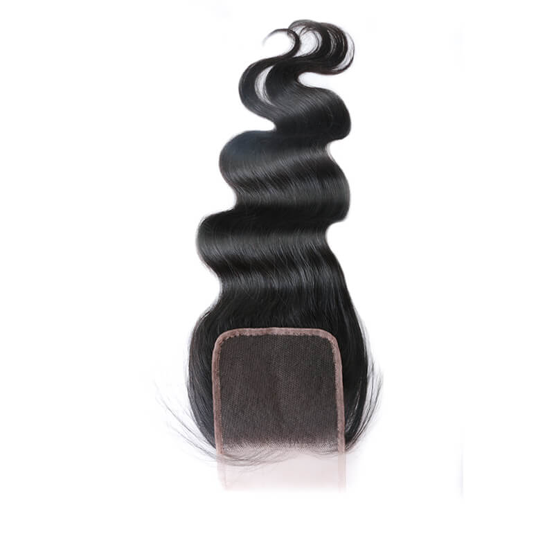 Brazilian 4x4 Transparent Lace Closure Body Wave