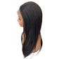 150% density 20" Indian 4x4 transparent lace closure wig straight