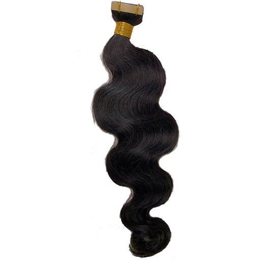 Brazilian Tape-In Human Hair Extensions Body Wave (40 pieces) 