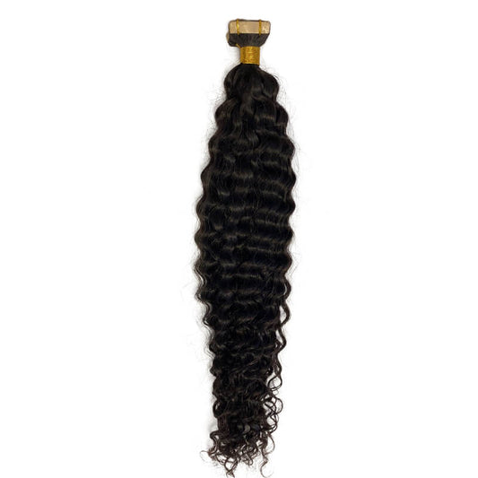Deep Curly Tape-In Extensions 40PCS/Bundle