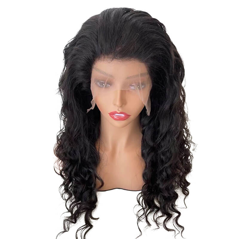 150% density Brazilian 13x4 lace frontal wig's deal deep curly