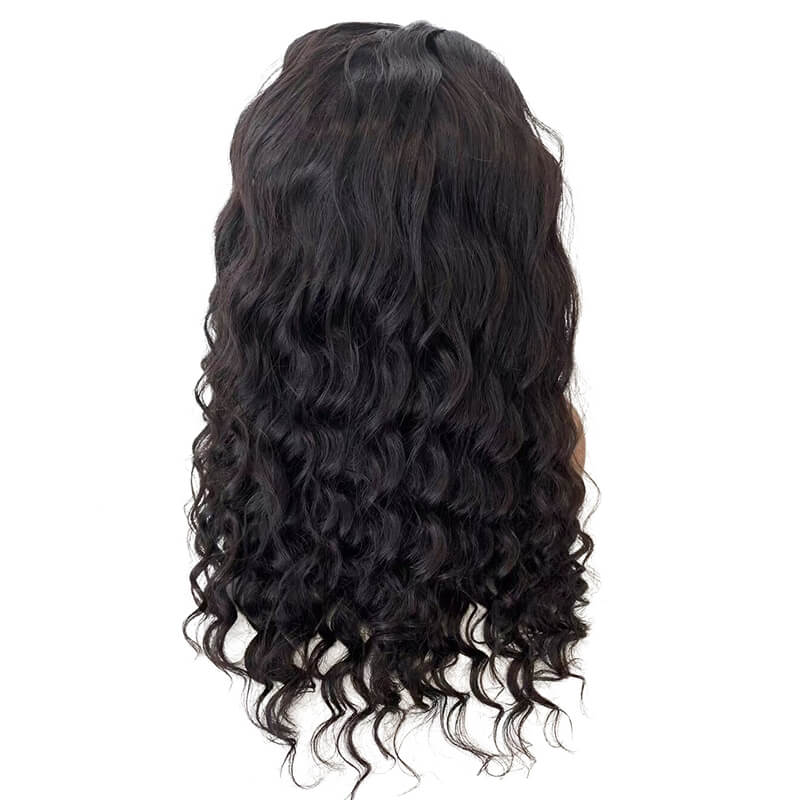 150% density Brazilian 13x4 lace frontal wig's deal loose wave