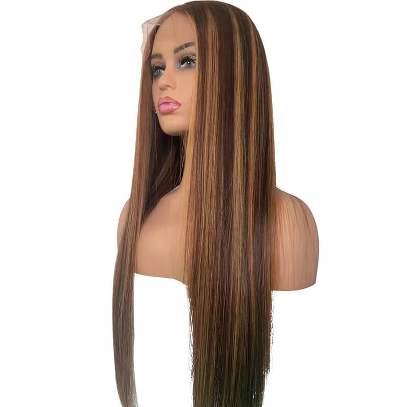 Piano Color Brazilian Lace Frontal Wig